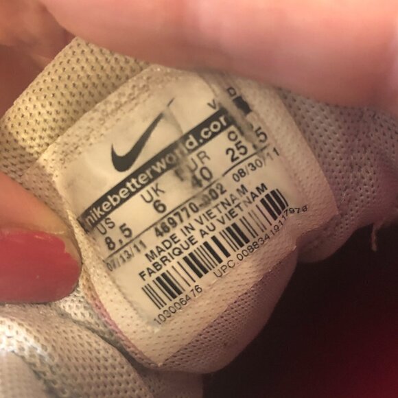 NIKE Sneakers Women's Size 8.5 Pink Flex Flywire Cross Training Running Shoes - Picture 7 of 12